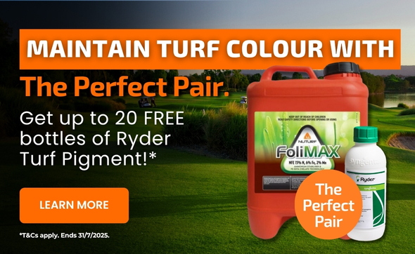 Maintain Turf Colour with the Perfect Pair this Winter